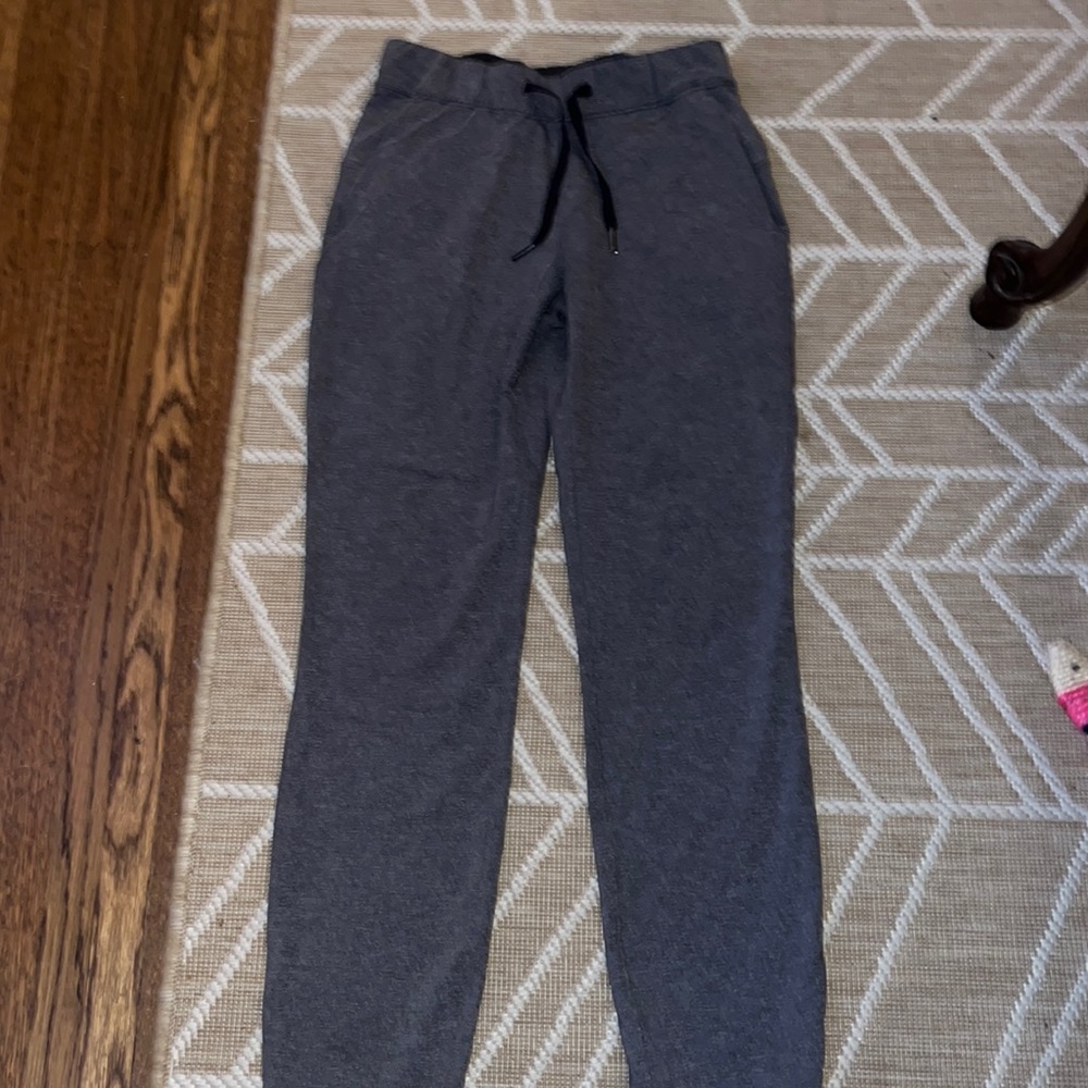 Grey Lululemon athletic pants